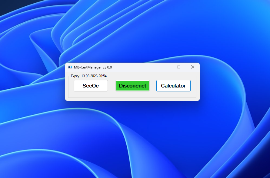 Connected to coding server